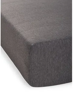 Hoeslaken in linnen look, bonprix