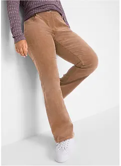 Stretch corduroy broek, bootcut, bonprix