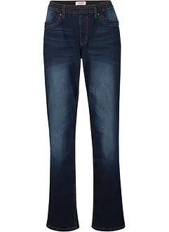 Thermojeans met mid waist, straight, bonprix