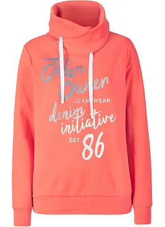 Sweater met glitterprint, bonprix