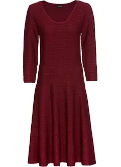 Gebreide jurk in een soepele viscosemix, bonprix