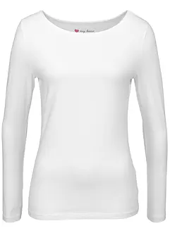 Longsleeve met ronde hals, bonprix