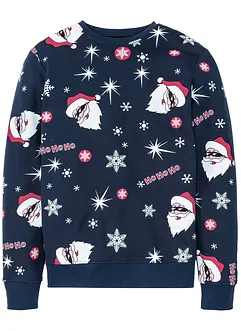 Sweater met kerstprint, bonprix