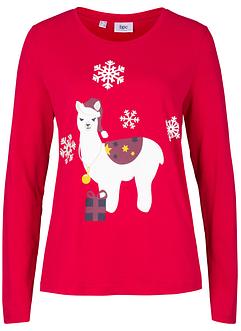 Longsleeve met kerstprint, bpc bonprix collection