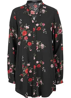 Lange blouse van viscose, wijd model, bonprix