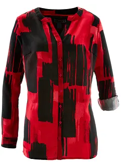 Lange blouse met print, bonprix