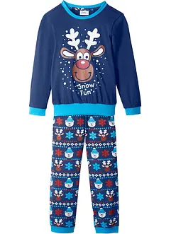 Kinderen kerst pyjama van biologisch katoen (2-dlg.), bonprix