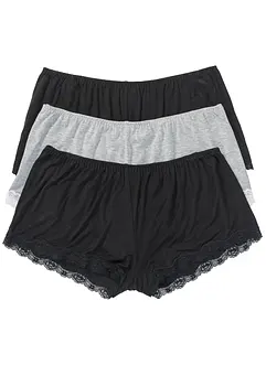 Wijde boxershort van viscose (set van 3), bonprix