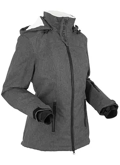 Outdoor jas met teddyfleece, waterdicht, bonprix