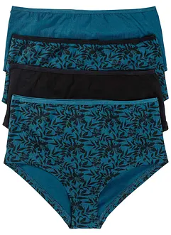 Maxi hipster (set van 4) met biologisch katoen, bonprix