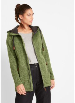 Fleece vest met capuchon, bpc bonprix collection