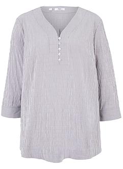 Tuniek met fijne structuur, 3/4 mouw, bpc bonprix collection
