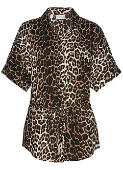 Viscose blouse met korte mouwen, bonprix
