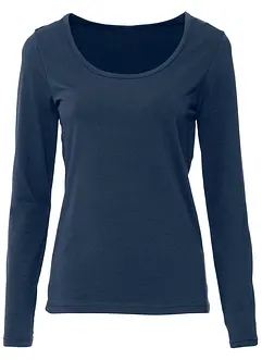 Longsleeve met ronde hals, bonprix