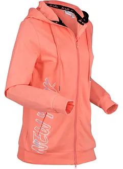 Sweatvest met capuchon, bonprix