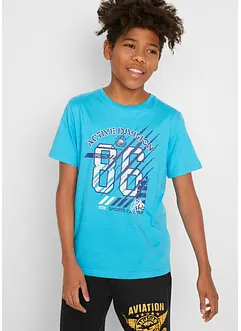 Jongens T-shirt van puur biologisch katoen (set van 2), bonprix