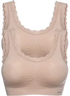 Feel Comfort naadloze bralette (set van 2), bonprix