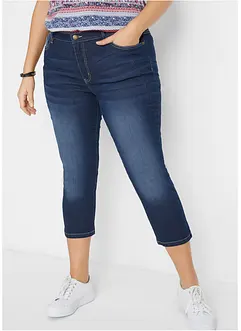 Slim fit ultrasoft 7/8 jeans, bonprix