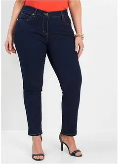 Slim stretch jeans met mid waist, bonprix