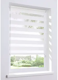 Duo rolgordijn, effen, bonprix