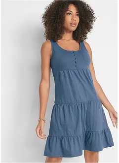 Jurk van katoen-jersey, kort, bonprix