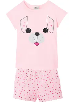 Shortama van katoen (2-dlg. set), bonprix