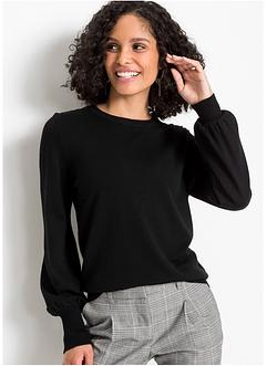 Truien dames online kopen | Bestel bij bonprix GEBREIDE TRUI MET POF MOUW 38 | Blushing by Carmen
