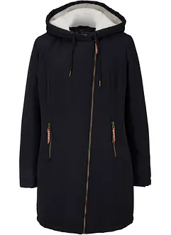 Jas met teddy, gevoerd, bonprix