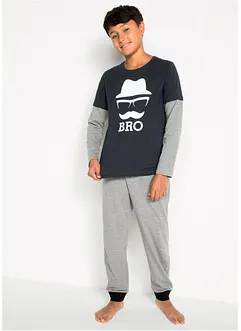Pyjama van biologisch katoen (2-dlg. set), bonprix