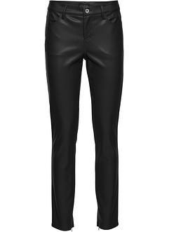 Imitatieleren broek, cropped, BODYFLIRT