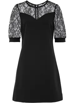 Jurk met kant, bonprix