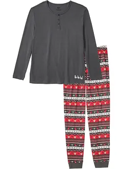 Heren pyjama van katoen, bonprix