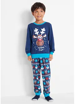 Kinderen kerst pyjama van biologisch katoen (2-dlg.), bonprix