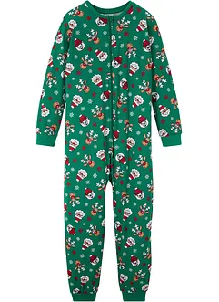 Kinderen pyjama onesie van biologisch katoen, bonprix