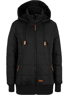 Outdoor jas met imitatieleren details, bonprix