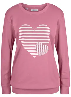 Katoenen longsleeve met print, bonprix