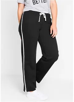 Katoenen sweatpants (set van 2), straight, bonprix