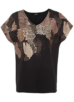 Shirt in een visosemix, bonprix