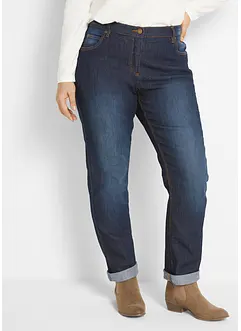 High waist stretch jeans, straight, bonprix