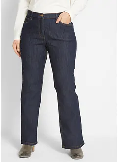 Stretch jeans mid waist, bootcut, bonprix