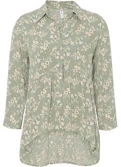 High-low blouse van viscose, RAINBOW
