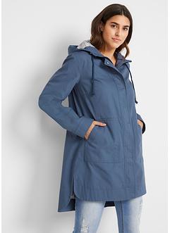 Lange parka met gedessineerde voering, John Baner JEANSWEAR
