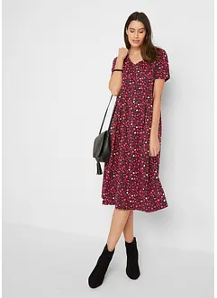 Midi jurk van katoen-jersey, bonprix
