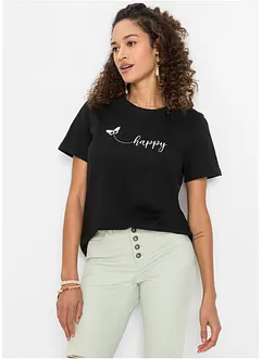 T-shirt van katoen met een print, bonprix