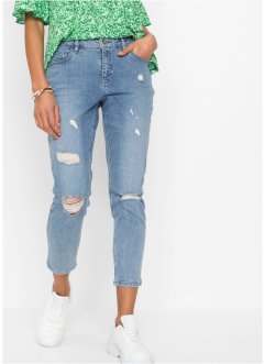 7/8 boyfriend jeans van biologisch katoen, RAINBOW