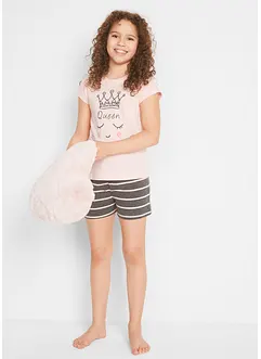 Shortama met katoen (2-dlg. set), bonprix