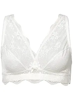 Bralette zonder beugels met biologisch katoen, bonprix