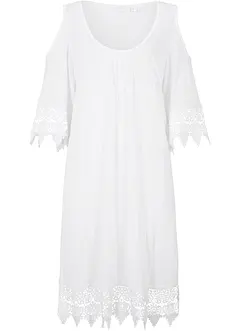 Transparante strandjurk  van viscose, bonprix