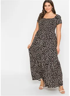 Gedessineerde maxi jurk, bonprix