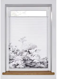 Plisségordijn met bloemenprint, bonprix